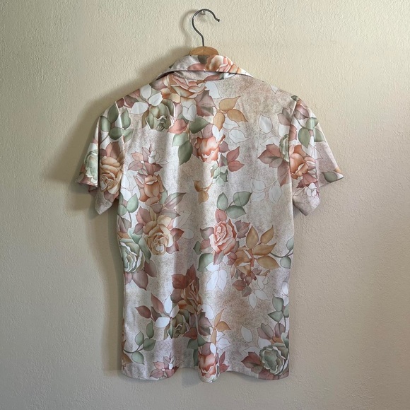 Vintage Teddi of California 70’s Printed Shirt - Picture 4 of 4